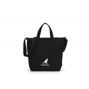 Kangol Eco Friendly Bag Zippi Medium- Black 0036